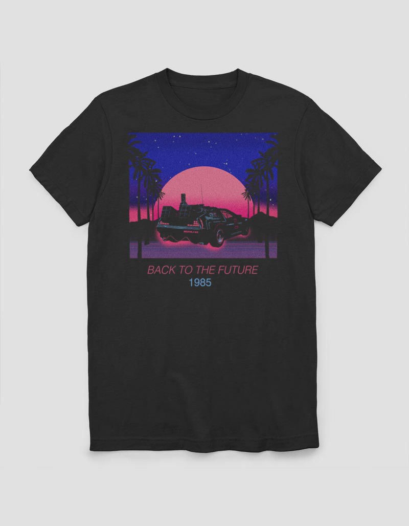 BACK TO THE FUTURE 1985 Neon Unisex Tee image number 0