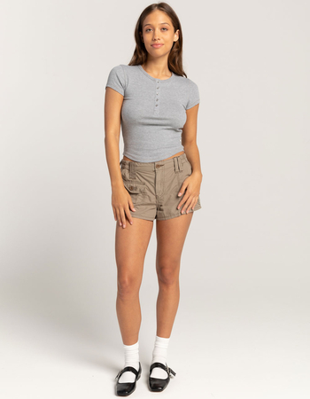 BDG Urban Outfitters Womens Baby Henley Alternative Image