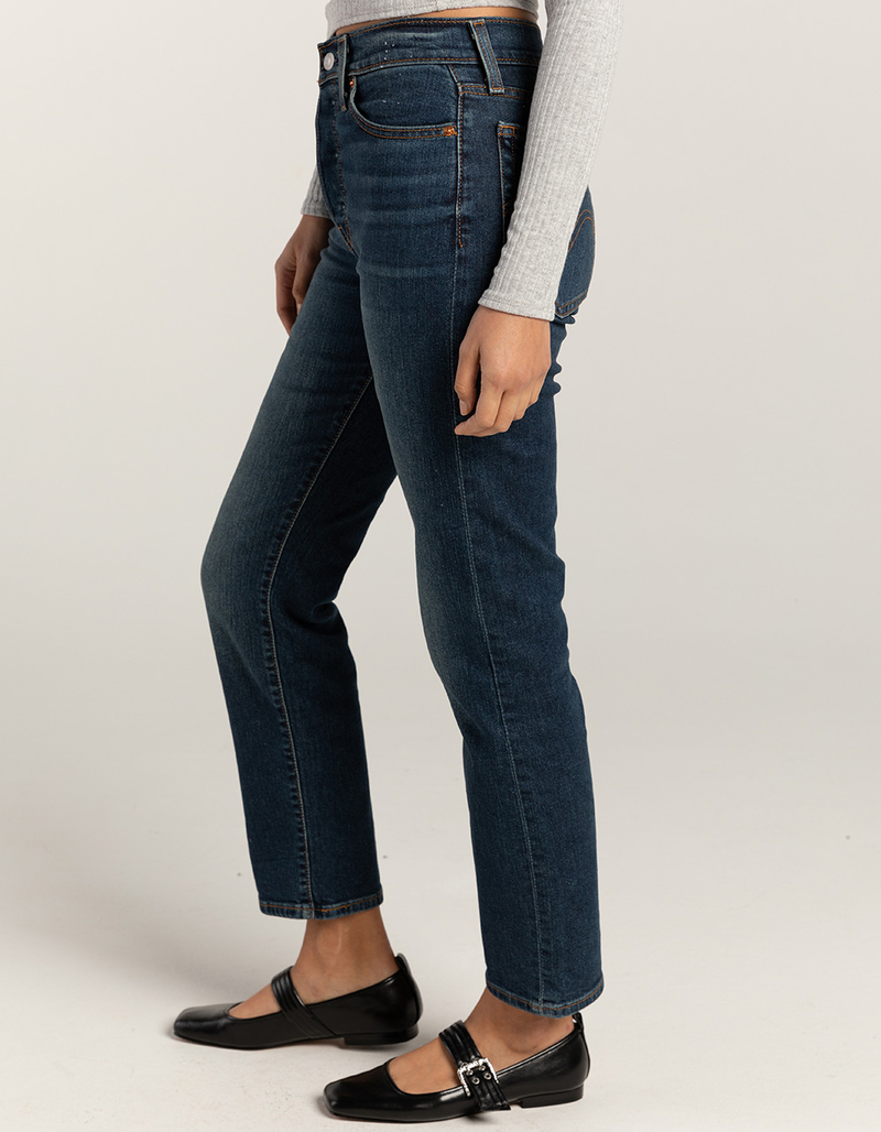 LEVI'S Wedgie Straight Womens Jeans - Indigo Here We Go image number 2