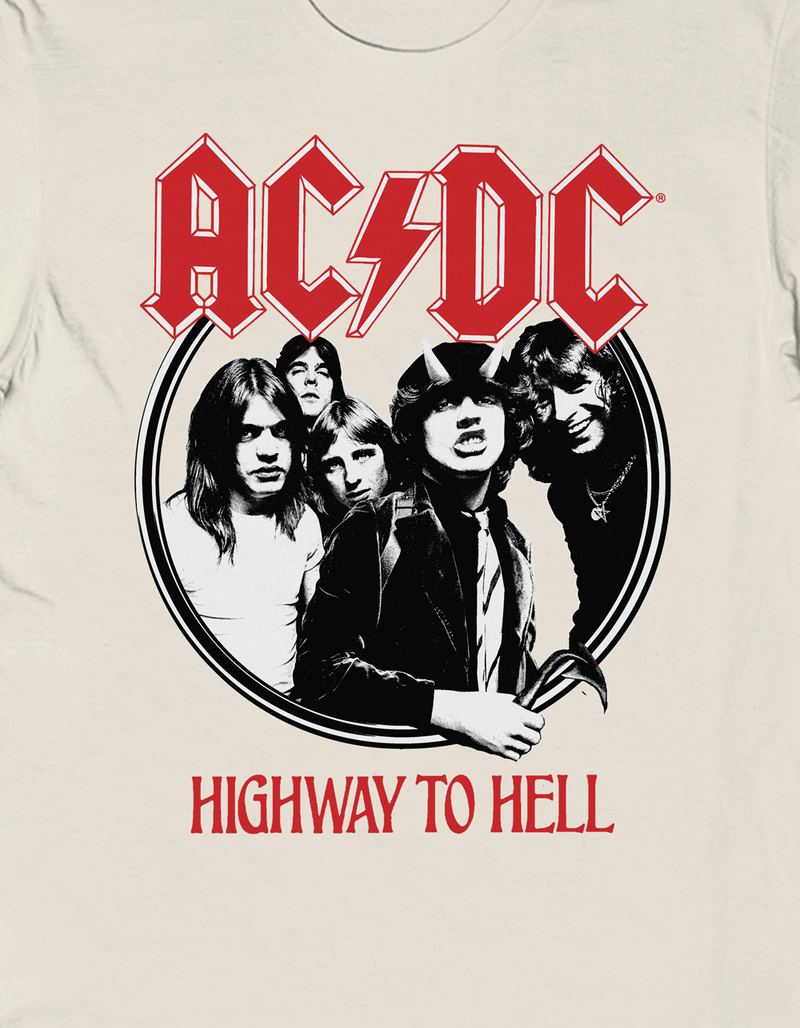 AC/DC Distressed Hot Unisex Tee image number 1