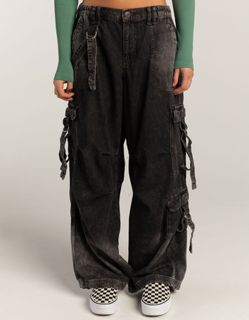 BDG Urban Outfitters Denim Strappy Womens Cargo Pants