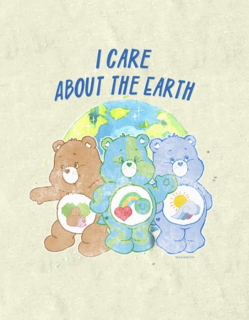 CARE BEARS Care About Earth Unisex Tee