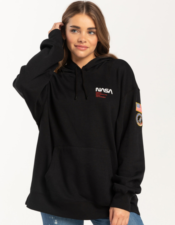 TENTREE Shuttle Patch Womens Oversized Hoodie Primary Image