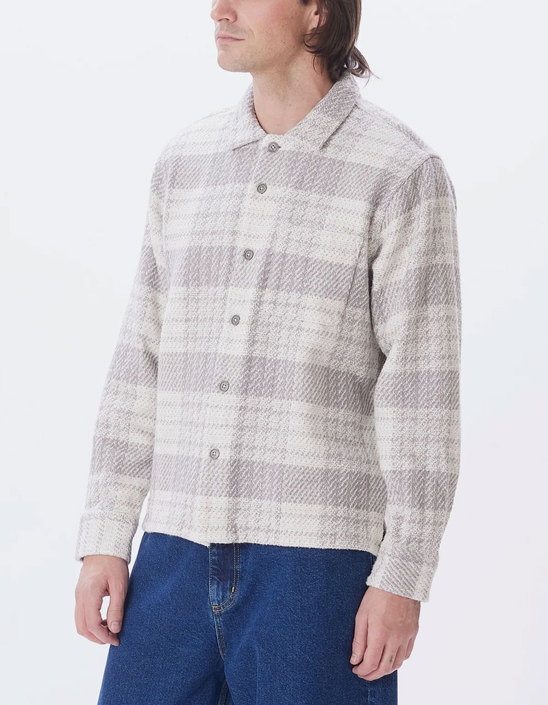 OBEY Percy Mens Button Up Shirt image number 3