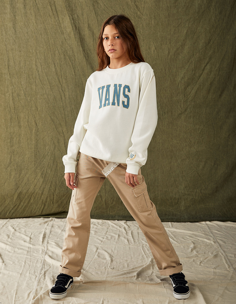 VANS Crest Girls Crewneck Sweatshirt image number 3