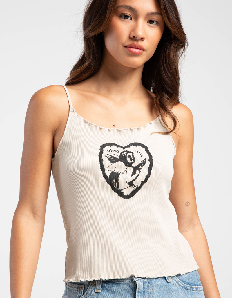 OBEY Love Note Womens Tank Top image number 0