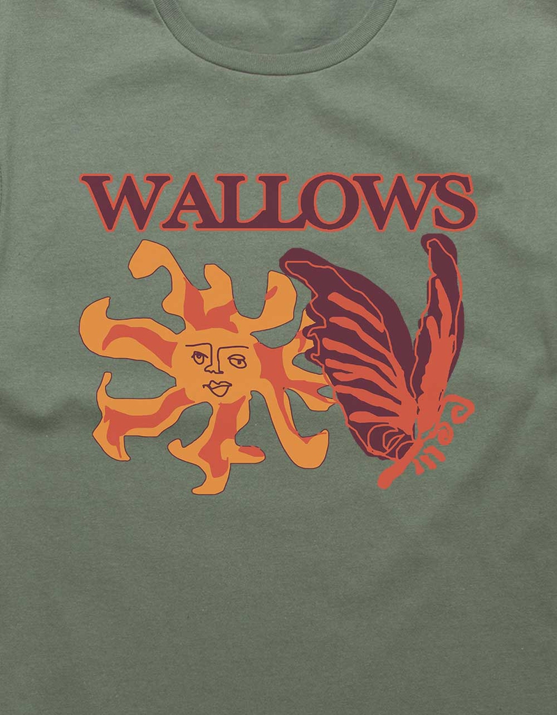 WALLOWS Sun Butterfly Unisex Tee image number 1
