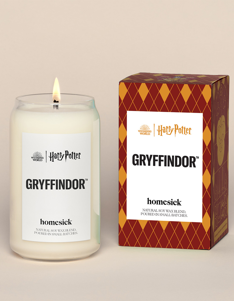 HOMESICK Harry Potter Gryffindor House Candle image number 0