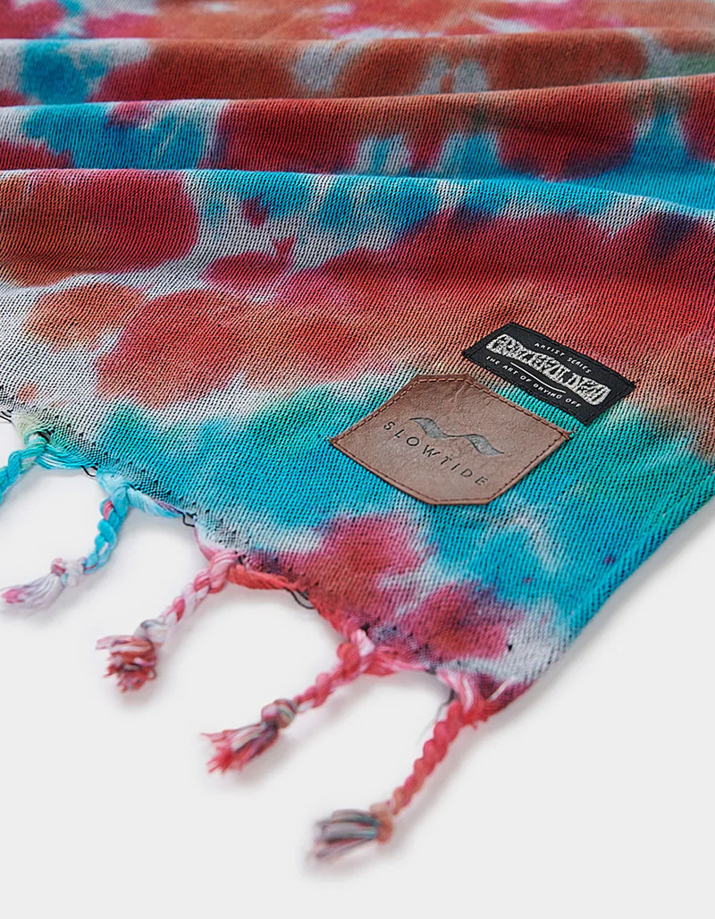 SLOWTIDE x The Grateful Dead The Groove Throw Blanket image number 3