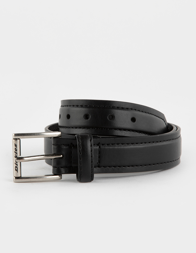DICKIES Distressed Feather Boys Leather Belt image number 0