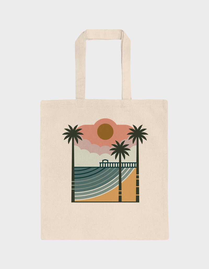 BEACH The Pier Tote Bag image number 0