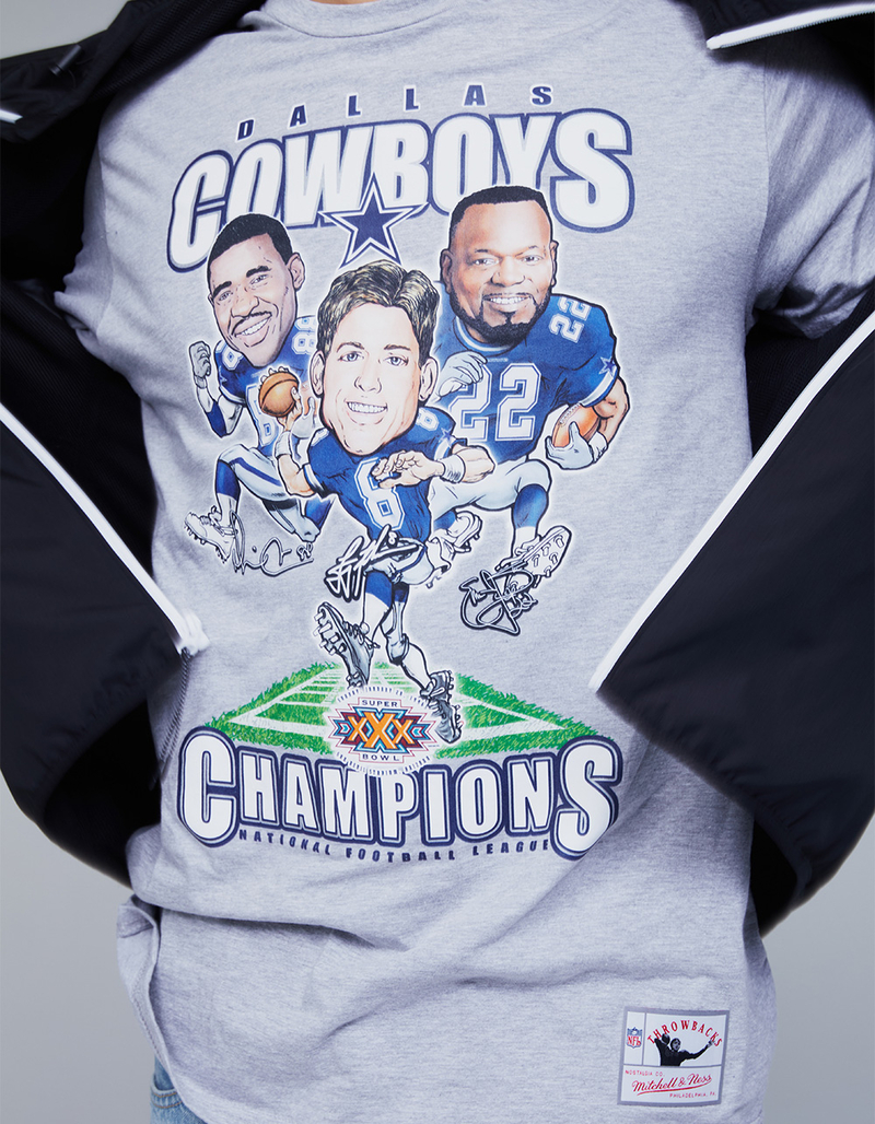 MITCHELL & NESS Dallas Cowboys Champions Mens Tee image number 1