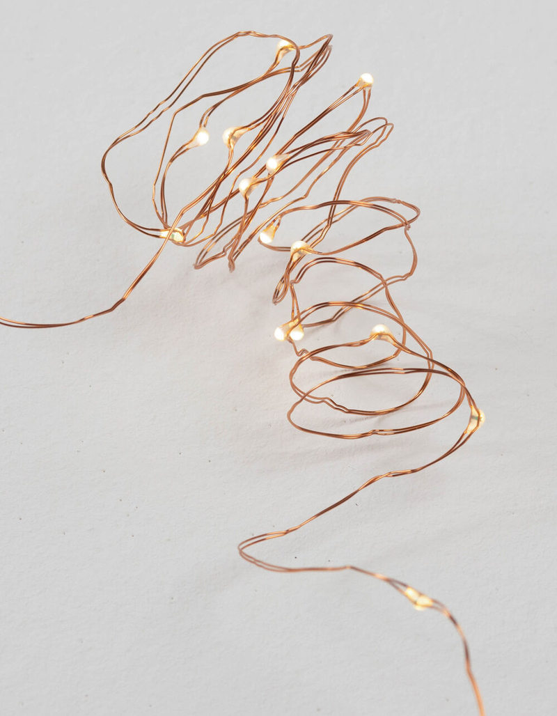 Copper Fairy String Lights image number 0