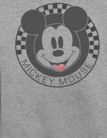 DISNEY Mickey Mouse Checkered Unisex Crewneck Sweatshirt