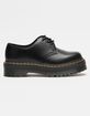 DR. MARTENS 1461 Quad Smooth Leather Womens Platform Shoes image number 2