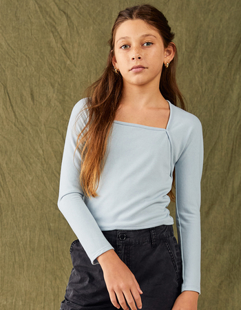 RSQ Girls Solid Shrug Top Primary Image