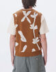 OBEY Amir Mens Sweater Vest image number 3