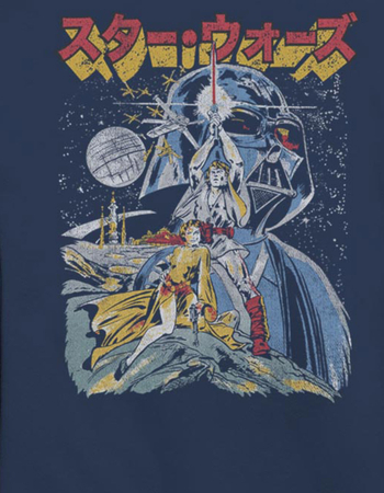 STAR WARS Kanji Poster Unisex Crewneck Sweatshirt