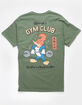 RIOT SOCIETY Woody's Gym Club Mens Tee image number 1
