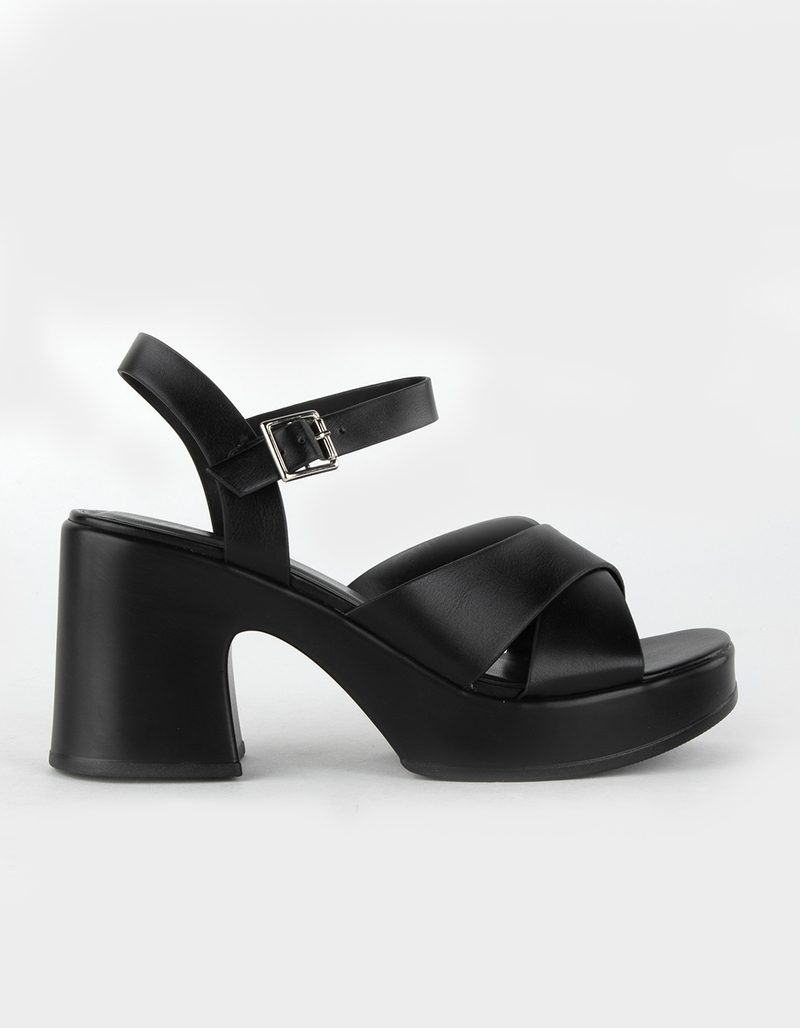 SODA Touch Womens Platform Heel Sandals image number 1