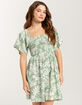 RIP CURL Salty Summer Smocked Womens Dress image number 1