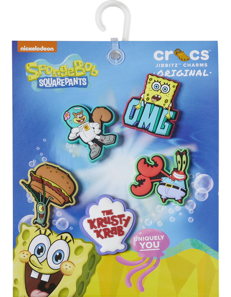 CROCS x SpongeBob SquarePants 5 Pack Jibbitz™ Charms image number 2