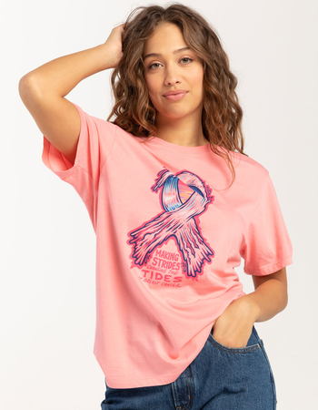 WHAT THE FIN Changing Tides Womens Oversized Tee