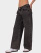 EDIKTED Petite Raelynn Washed Low Rise Jeans image number 3