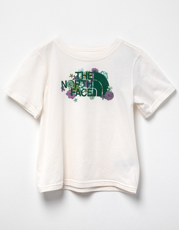 THE NORTH FACE Floral Logo Girls Tee