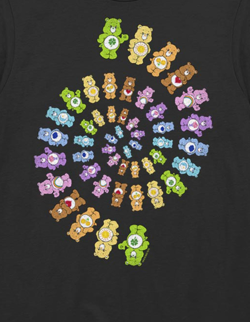 CARE BEARS Colorful Spiral Unisex Tee image number 1