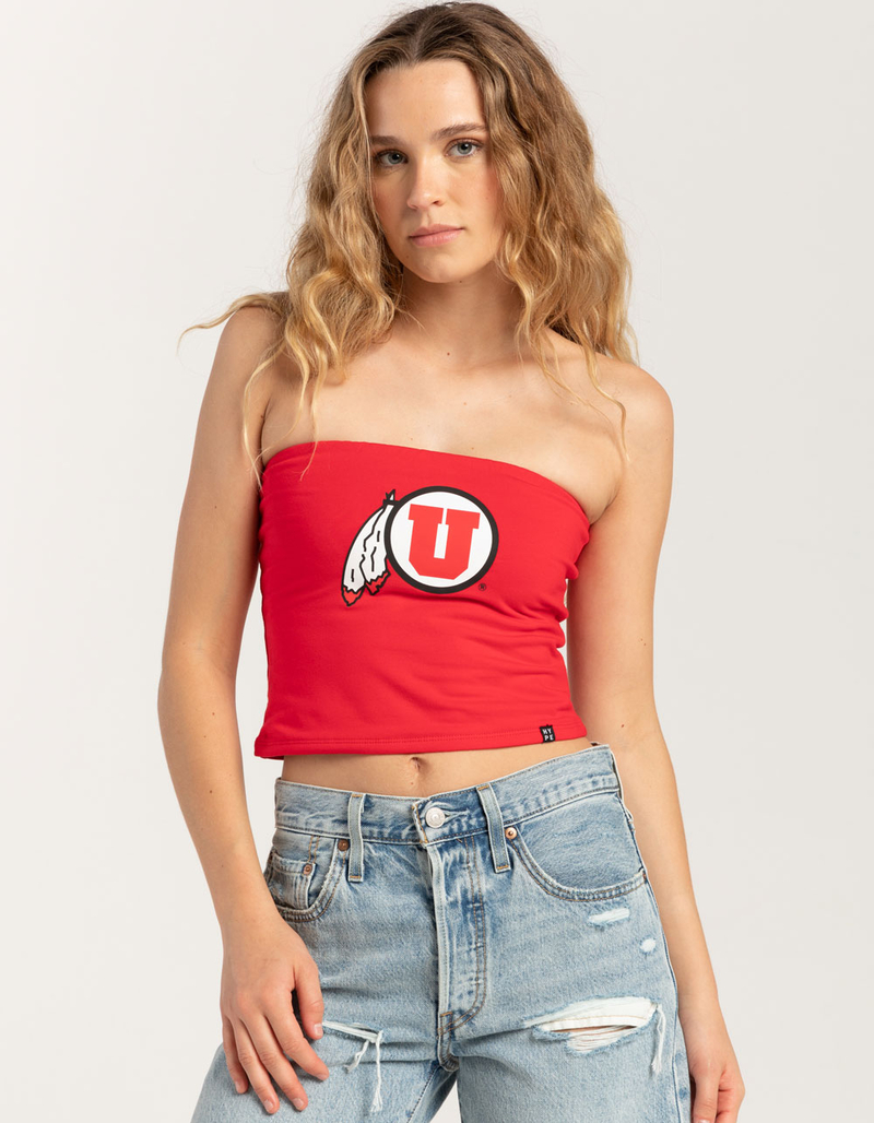 HYPE AND VICE University of Utah Womens Tube Top image number 0