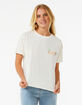 RIP CURL Tiki Tropics Womens Relaxed Tee image number 1