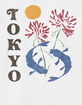 DESTINATION Tokyo Floral Fish Unisex Kids Tee image number 2