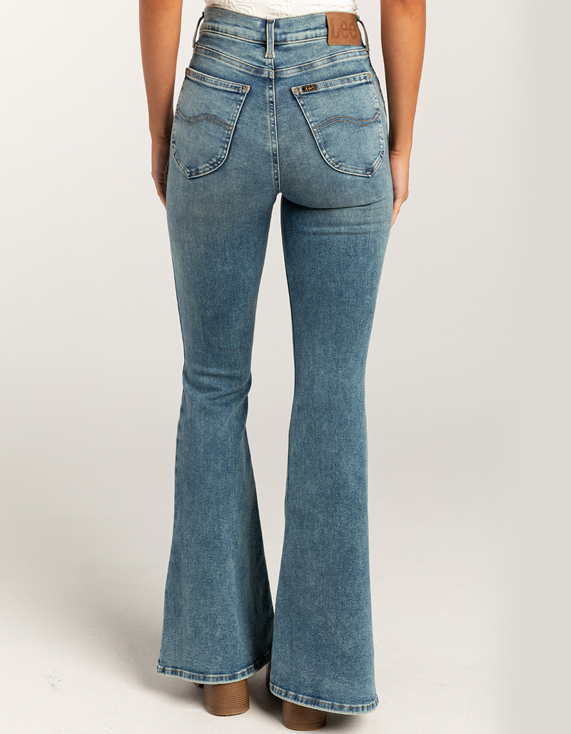 LEE Vintage Modern High Rise Ever Fit Womens Flare Jeans image number 3