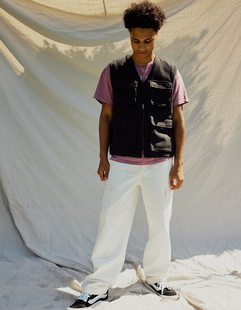 RSQ Mens Loose Cargo Pants image number 8