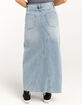 RSQ Womens Low Rise Denim Maxi Skirt image number 4