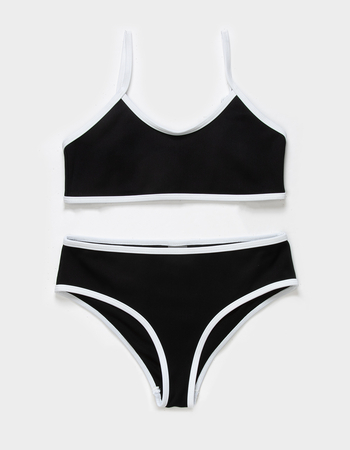 DAMSEL Rib Girls Bralette Bikini Set Alternative Image