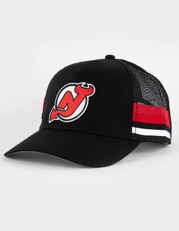AMERICAN NEEDLE Hotfoot New Jersey Devils NHL Mens Trucker Hat