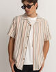 RHYTHM Vacation Stripe Mens Button Up Shirt image number 2