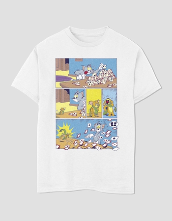 TOM AND JERRY House Of Cards Comic Unisex Kids Tee