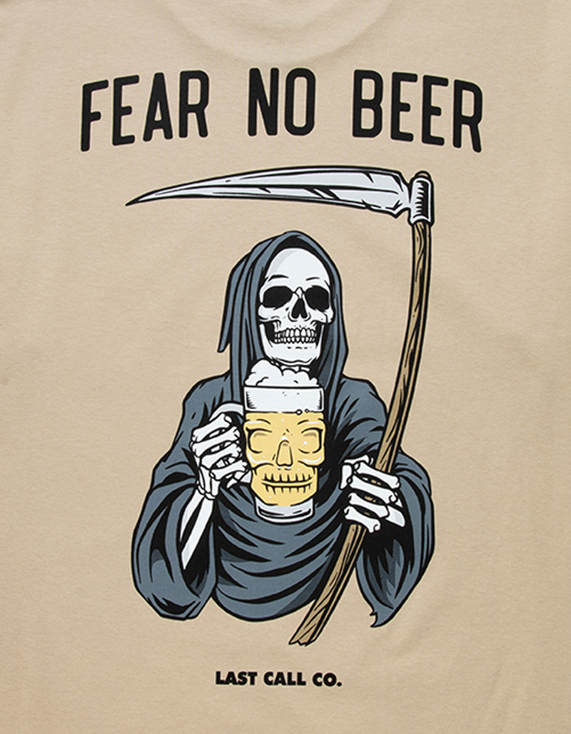 LAST CALL CO. Fear No Beer Mens Tee image number 2