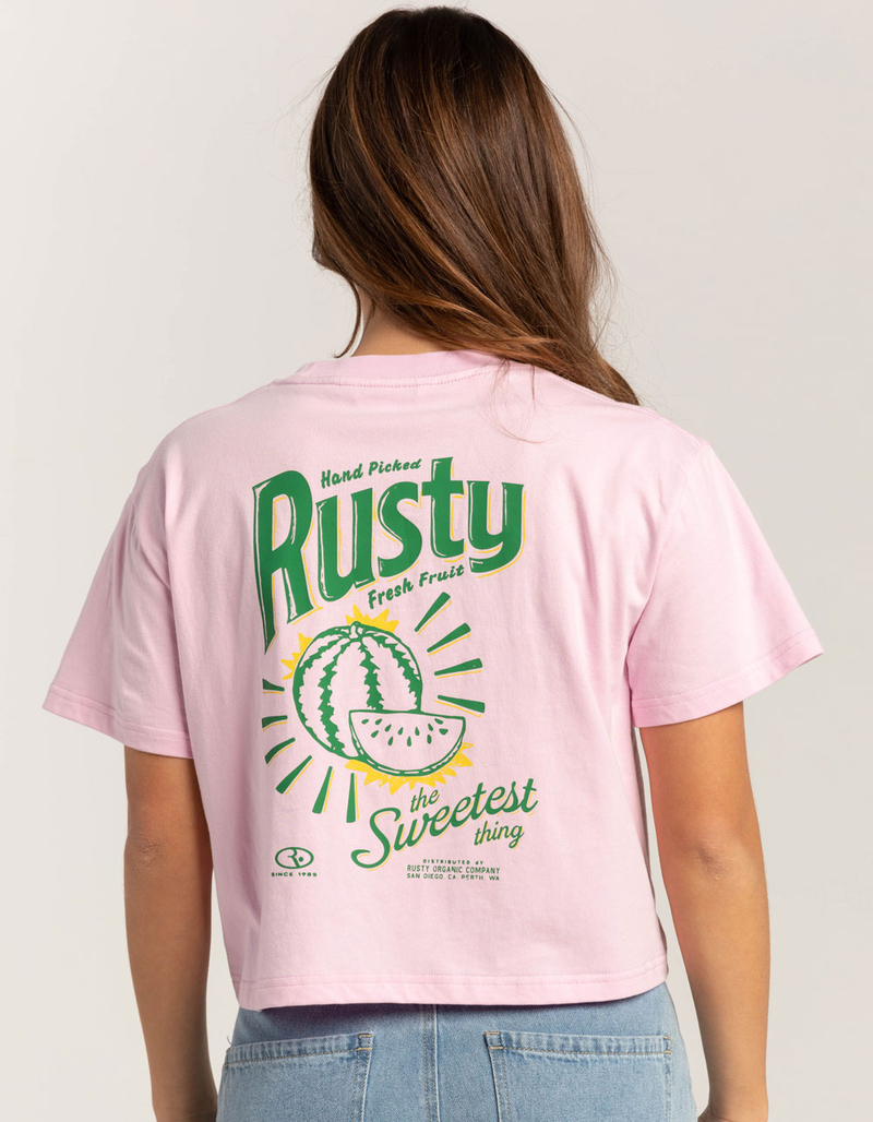 RUSTY Sweetest Thing Womens Crop Tee image number 0