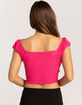 RSQ Womens Texture Top image number 4