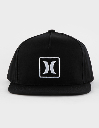 HURLEY Outline Icon Mens Snapback Hat