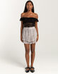 WEST OF MELROSE Lace Ruffle Womens Top image number 2