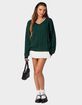 EDIKTED Amoret Cable Knit Womens Sweater image number 2