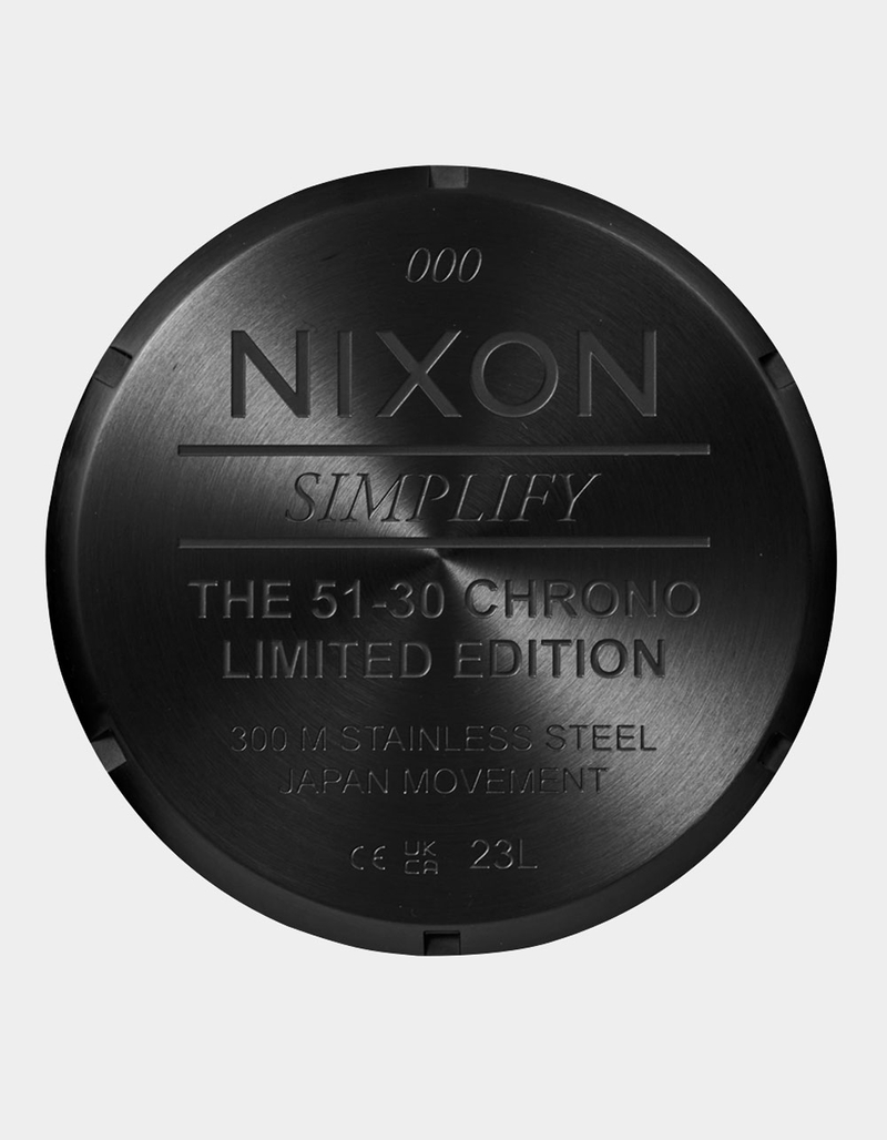 NIXON 51-30 Chrono Leather Watch image number 4