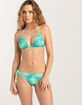 HURLEY Color Wash Mesh Triangle Bikini Top image number 5