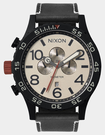 NIXON 51-30 Chrono Leather Watch