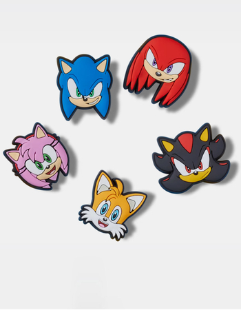 CROCS Sonic The Hedgehog 5 Pack Jibbitz™ Charms